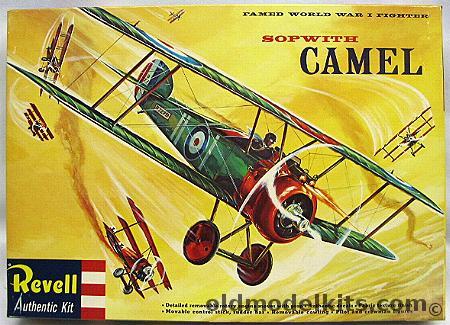 Revell 1/28 Sopwith Camel  - 'S' Issue, H197-198 plastic model kit